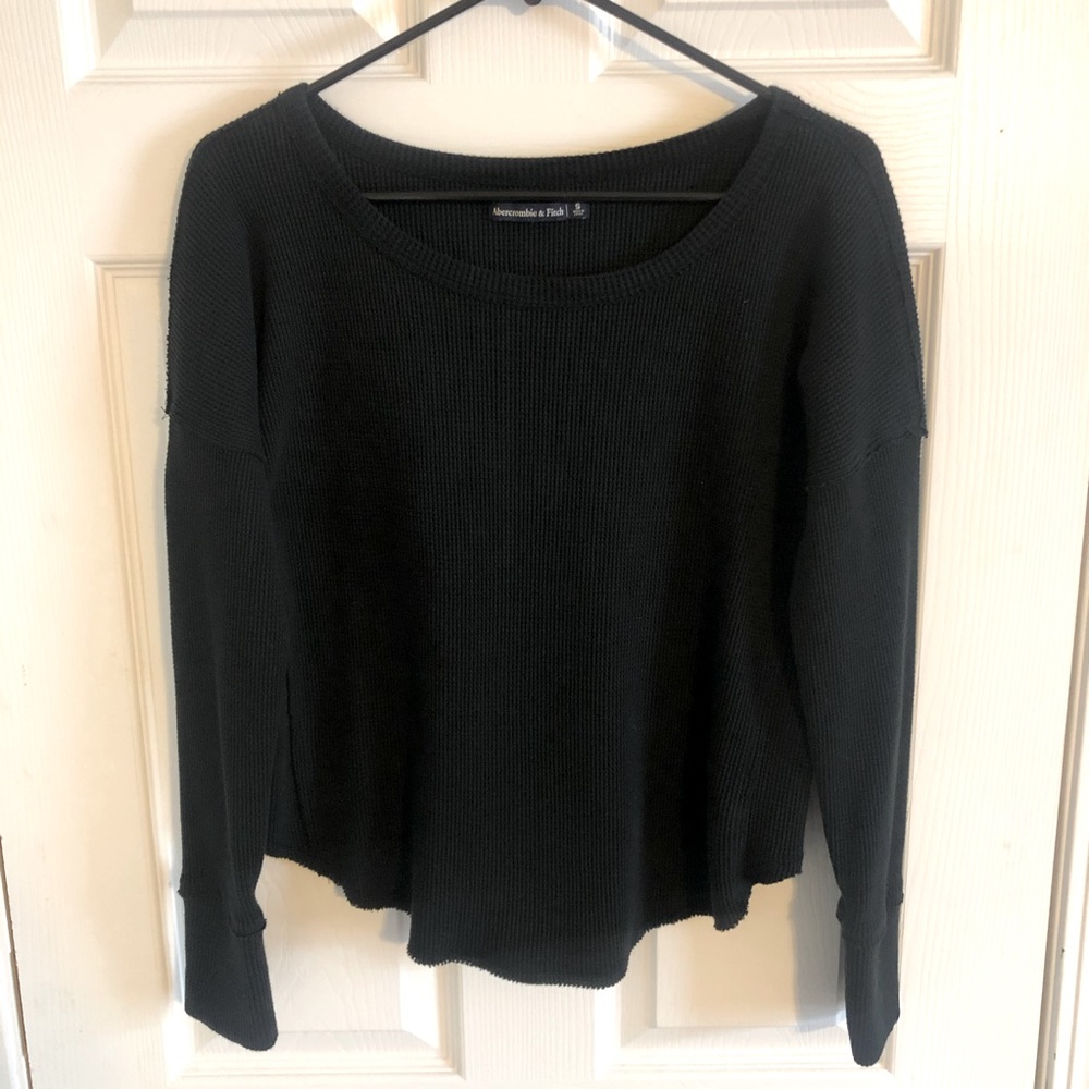 Abercrombie & Fitch LongSleeve Waffle Top | Size S